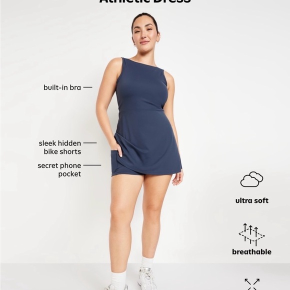 Old Navy Studio Smooth Athletic Dress - Picture 5 of 5
